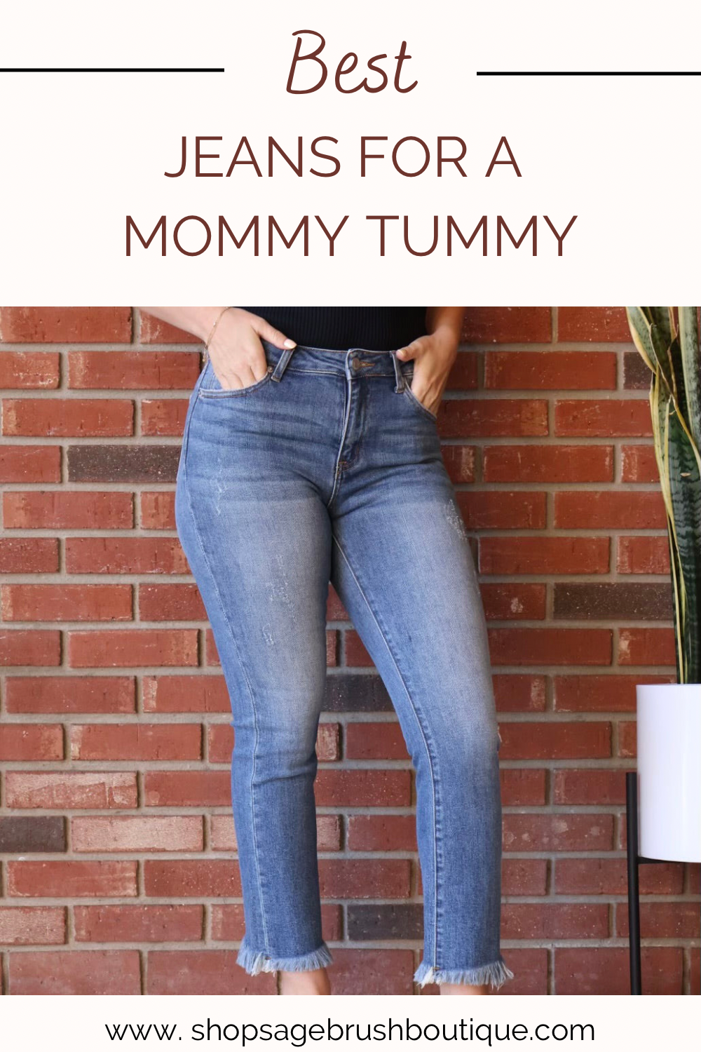 Best Jeans for a Mommy Tummy