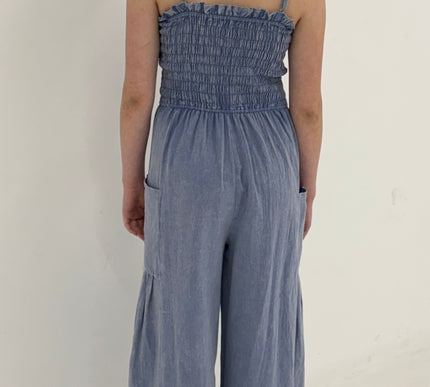 Saratoga Smocked Jumpsuit