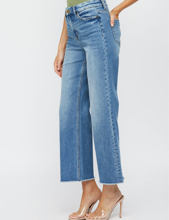 Festival High Rise Stretch Jeans by Mica Denim