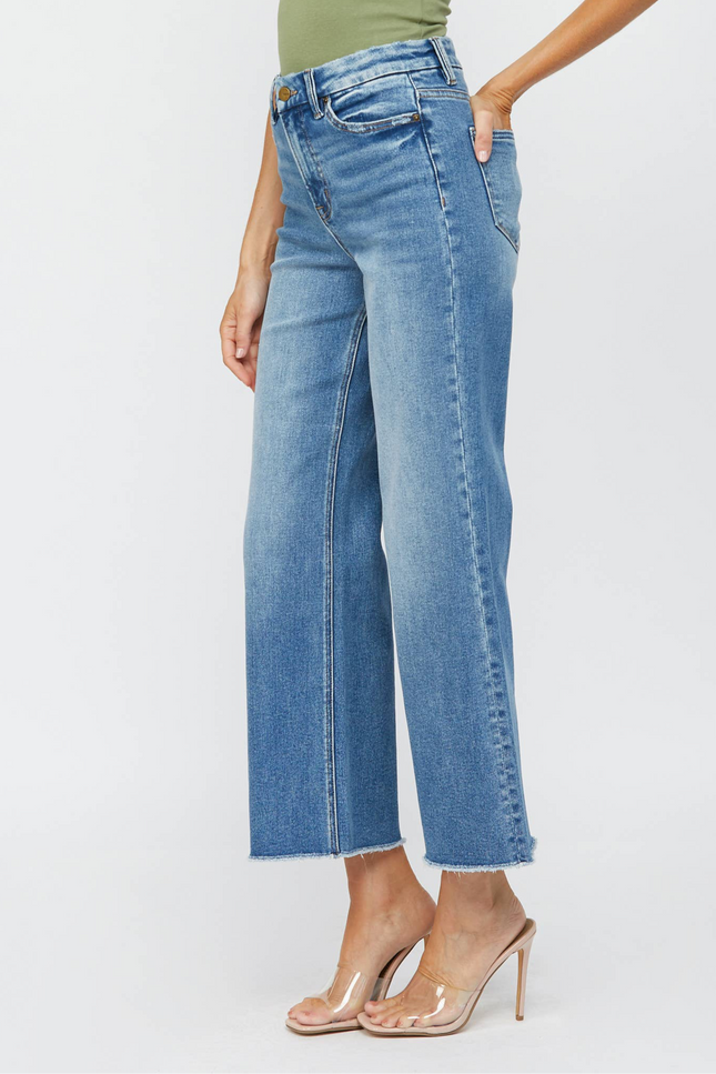 Festival High Rise Stretch Jeans by Mica Denim