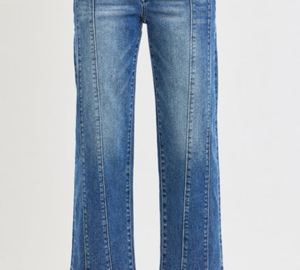 High Rise Straight Leg -RISEN Denim