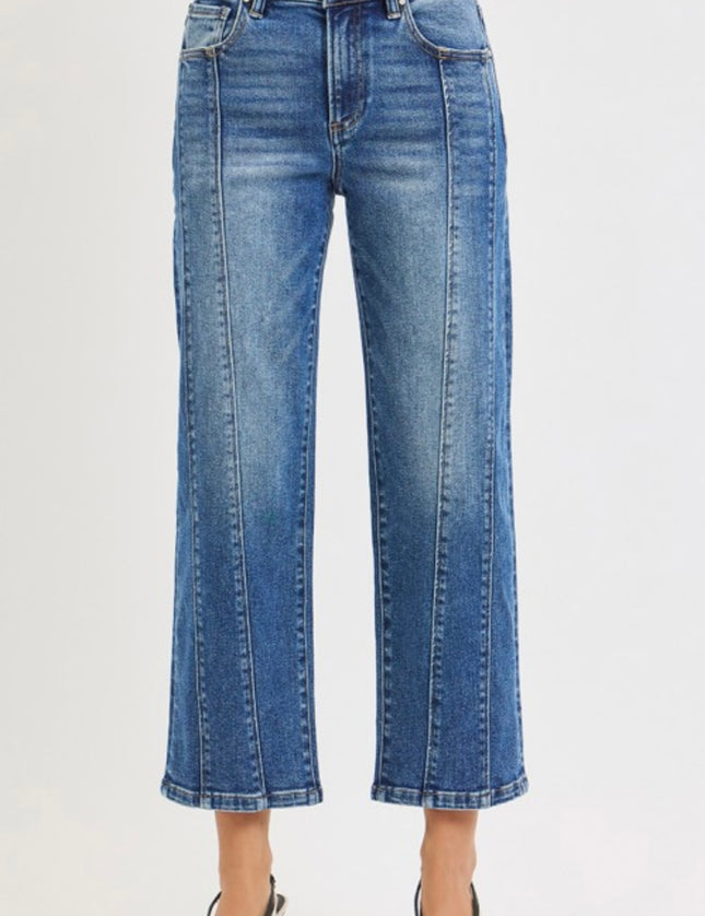 High Rise Straight Leg -RISEN Denim