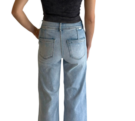 Ana Belted Risen Jeans