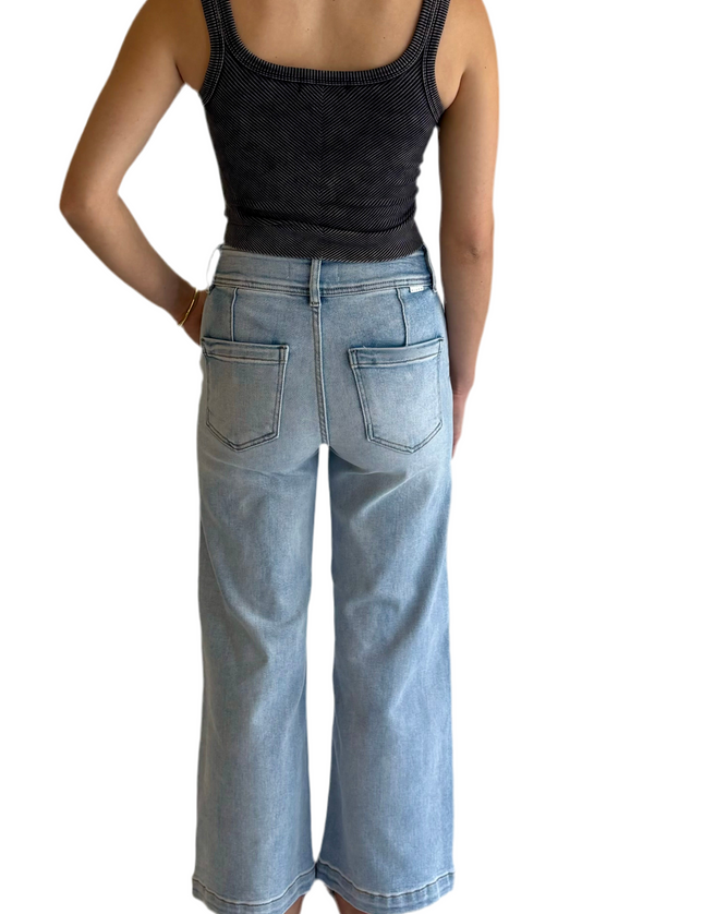 Ana Belted Risen Jeans