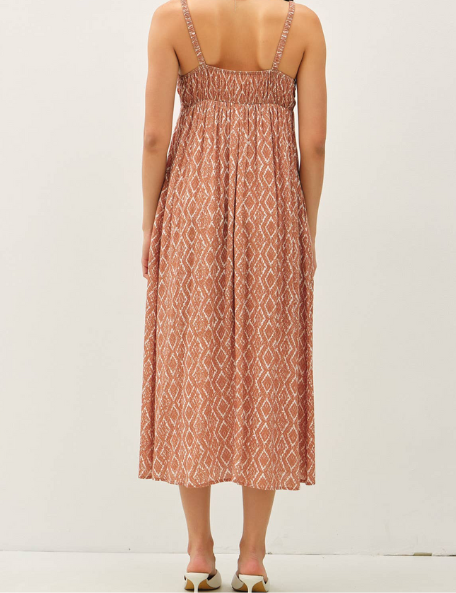 Santa Cruz Printed Midi Sundress