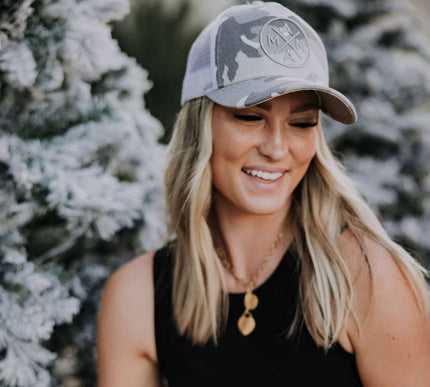 White Camo Mama X™ Trucker