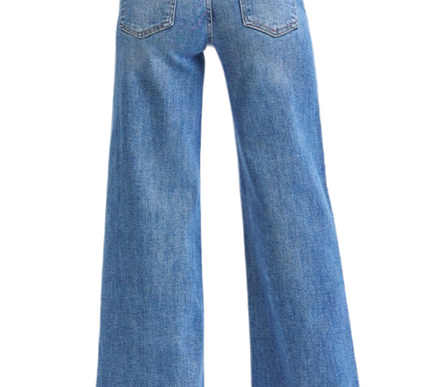 Lexie High Rise Wide Leg Risen Jeans