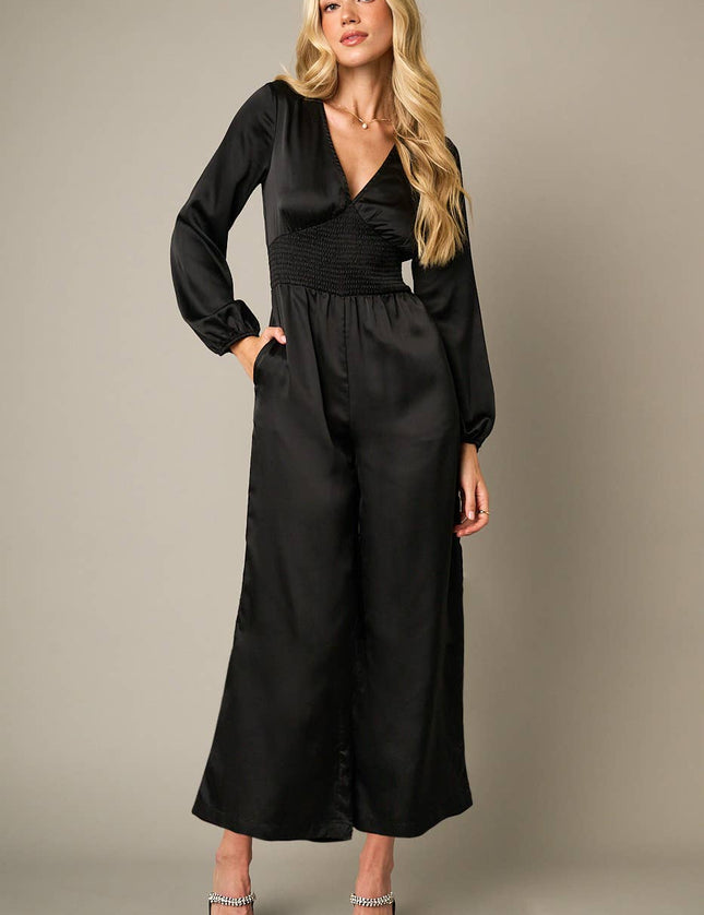 Manhattan Satin Jumpsuit