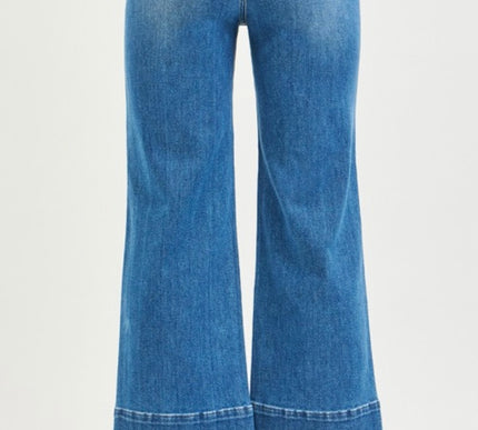 Risen Denim High Rise Pocket Front Jeans- Medium