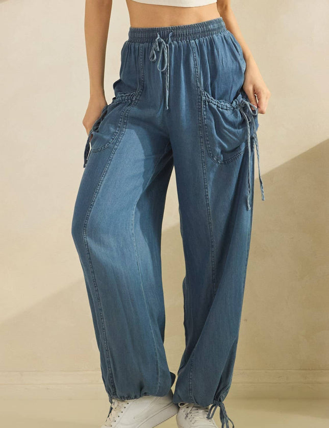 Sausalito Drawstring Cargo Pant