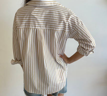 Pippa Lightweight button down top