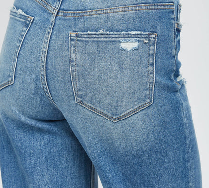 Festival High Rise Stretch Jeans by Mica Denim