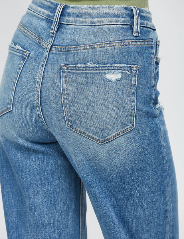 Festival High Rise Stretch Jeans by Mica Denim