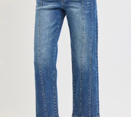High Rise Straight Leg -RISEN Denim