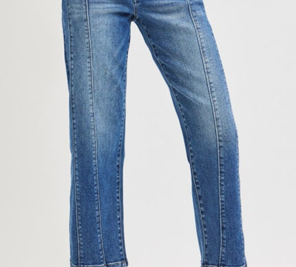 High Rise Straight Leg -RISEN Denim