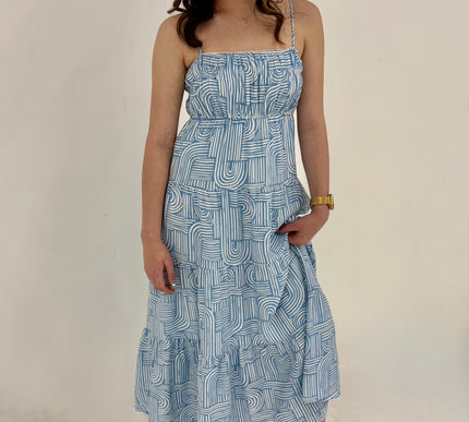 Leilani Empire Waist Midi Dress
