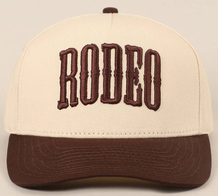 RODEO Two-Tone Embroidered Trucker Hat