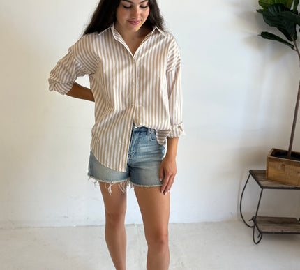 Pippa Lightweight button down top