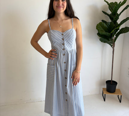 Bayside Button Down Midi