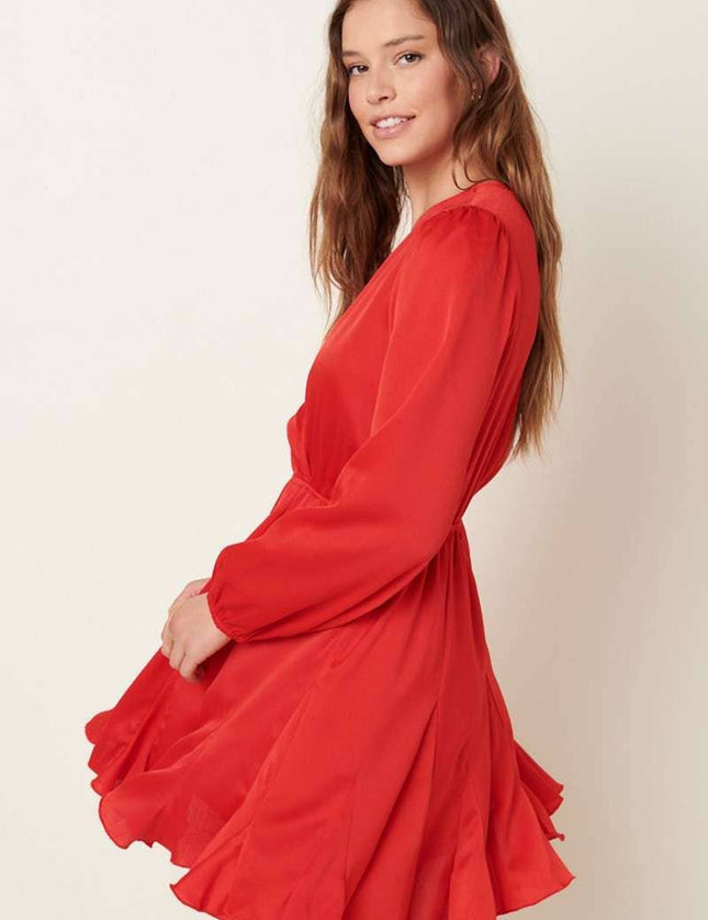 Little Black Pleated Skirt Dress