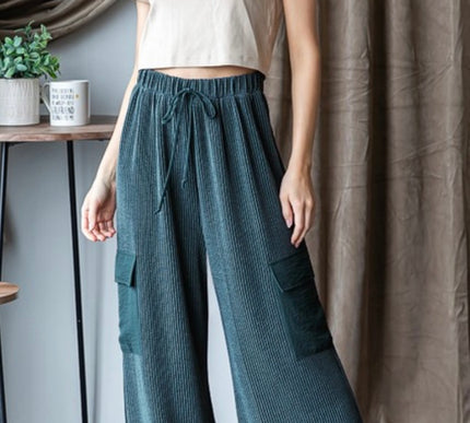 Madison Ribbed Cargo Pant