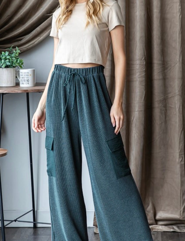 Madison Ribbed Cargo Pant