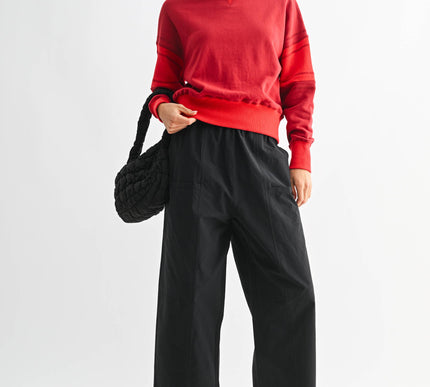 Varsity Colorblock Fleece Crewneck