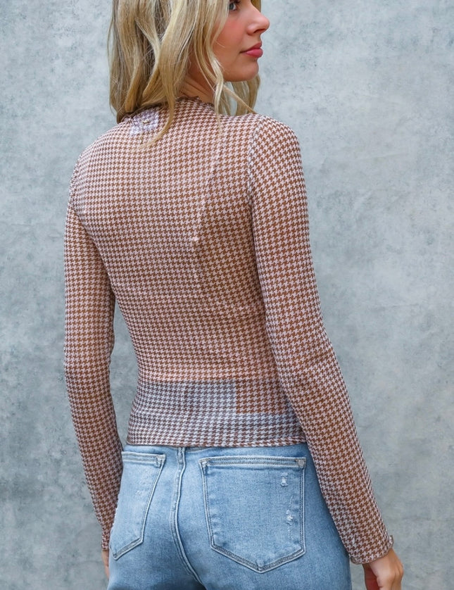 Asheville Sheer Long Sleeve Top