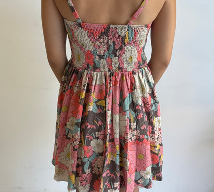 Love Me Sweet Floral Short Dress