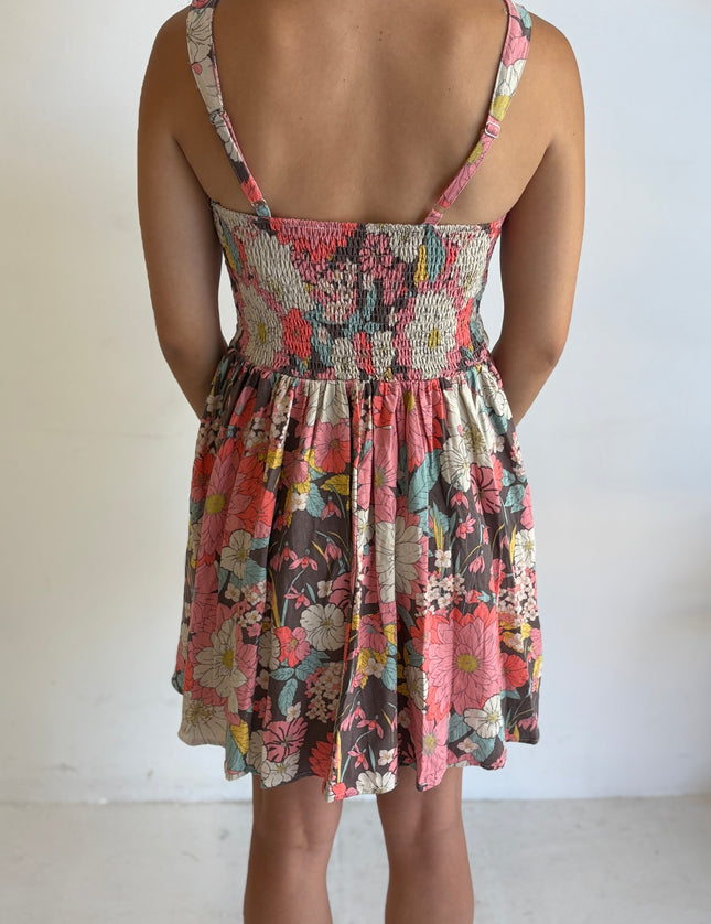 Love Me Sweet Floral Short Dress