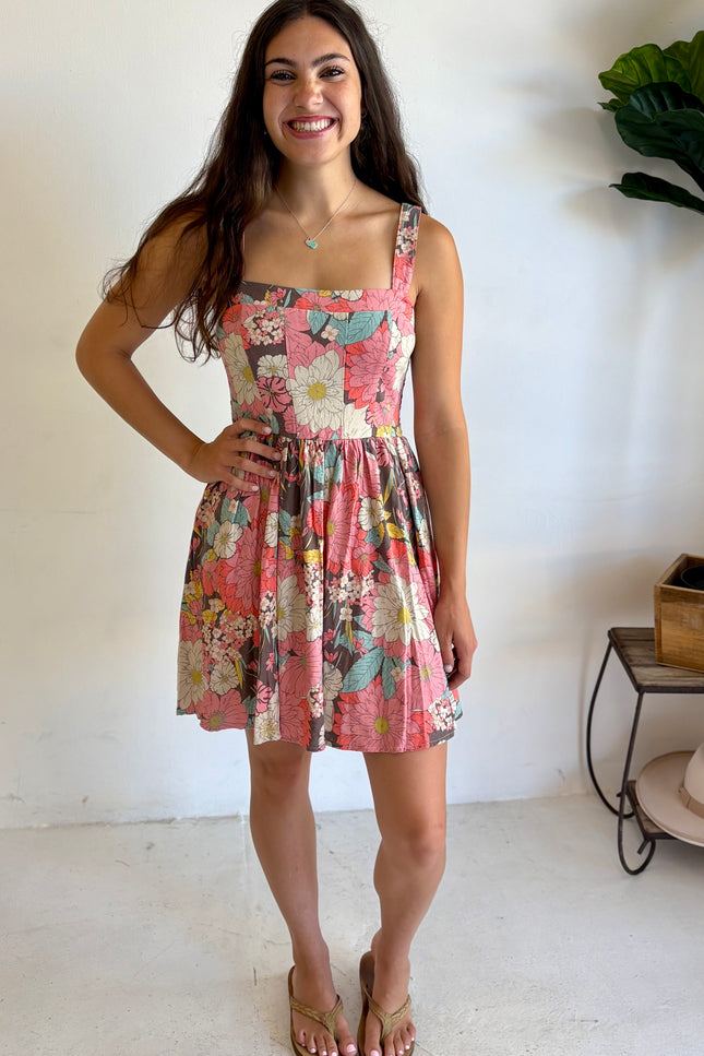 Love Me Sweet Floral Short Dress