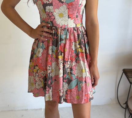 Love Me Sweet Floral Short Dress
