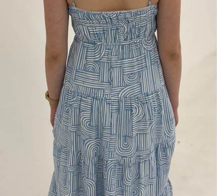 Leilani Empire Waist Midi Dress