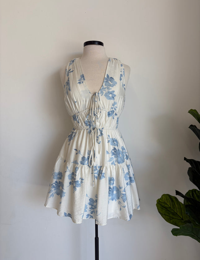 Georgia Floral Tie Front Dress