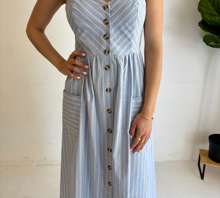 Bayside Button Down Midi