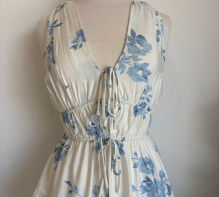Georgia Floral Tie Front Dress