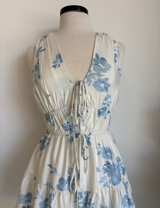 Georgia Floral Tie Front Dress