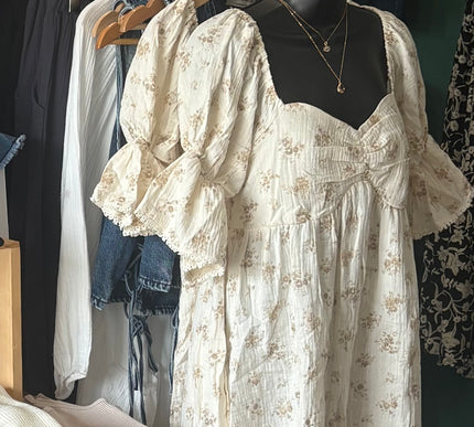 Annabelle Cotton Gauze Dress