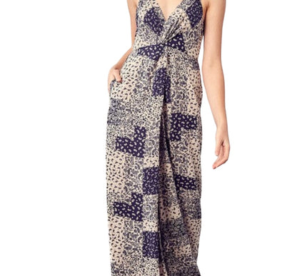 Paisley Printed Cami Jumpsuit
