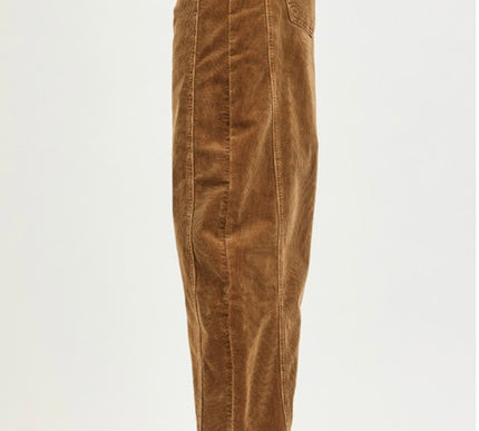 Corduroy Ankle Barrel Pant - RISEN denim