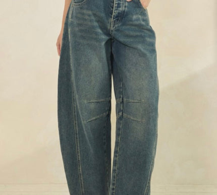 Leesa Barrel Denim