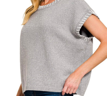 Santa Clara Oversized Sweater Vest