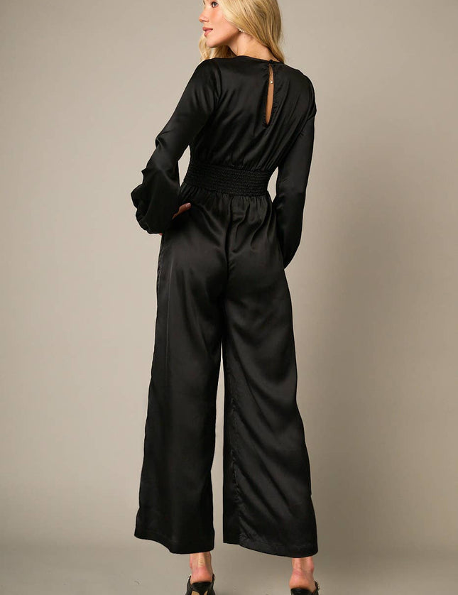 Manhattan Satin Jumpsuit