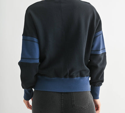 Varsity Colorblock Fleece Crewneck