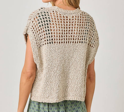 Annie  Open Front Knit Cardigan