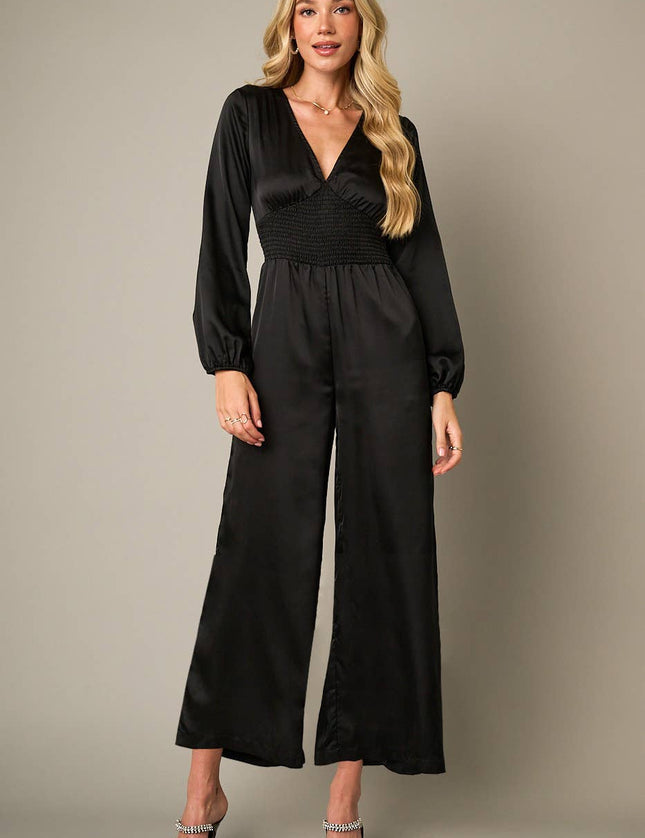 Manhattan Satin Jumpsuit