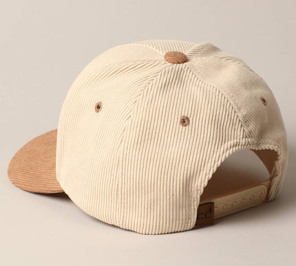 Sounds like Bullshit Corduroy Trucker Baseball Cap